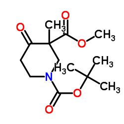 1-Boc-3-甲基-4-氧代哌啶-3-羧酸甲酯