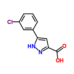 5-(3-氯苯基)-1H-吡唑-3-羧酸