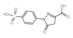 1-(4'-磺酸苯基)-3-羧基-5-吡唑啉酮 (118-47-8)