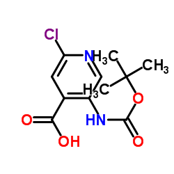 5-Boc-氨基-2-氯吡啶-4-羧酸