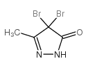 4,4-二溴-3-甲基-2-吡唑啉-5-酮