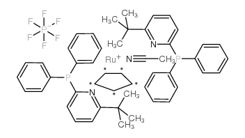 乙腈双[2-二苯基膦-6-叔丁基吡啶]环戊二烯钌六氟磷酸盐