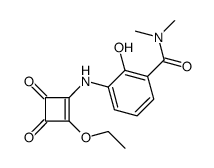 3-[(2-乙氧基-3,4-二氧代-1-环丁基-1-氨基]-2-羟基-N,N-二甲基-苄胺
