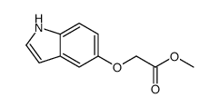 (1H-吲哚-5-基氧基)乙酸甲酯 (857261-14-4)