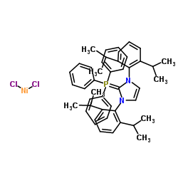 [1,3-双(2,6-二异丙基苯基)咪唑-2-亚基]三苯基膦二氯化镍