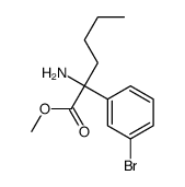 2-氨基-2-(3-溴-苯基)-己酸甲酯