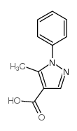 5-甲基-1-苯基-1H-吡唑-4-羧酸 (91138-00-0)