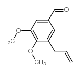 3-烯丙基-4,5-二甲氧基-苯甲醛