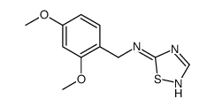 N-(2,4-二甲氧基苄基)-1,2,4-噻二唑-5-胺 (1063733-41-4)