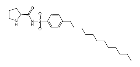 (S)-N-(4-十二烷基苯磺酰基)吡咯烷-2-甲酰胺