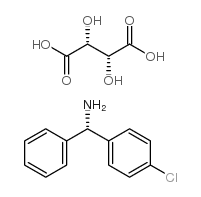 (-)-4-氯-ALPHA-苯基苯甲胺左旋酒石酸盐 (163837-57-8)