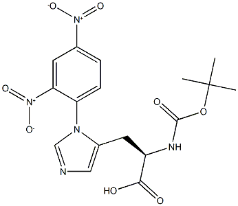 N-[叔丁氧羰基]-3-(2,4-二硝基苯基)-D-组氨酸