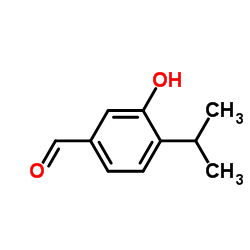 (9CI)-3-羟基-4-(1-甲基乙基)-苯甲醛