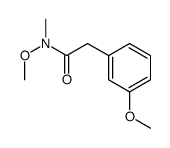 N-甲氧基-2-(3-甲氧基苯基)-n-甲基乙酰胺