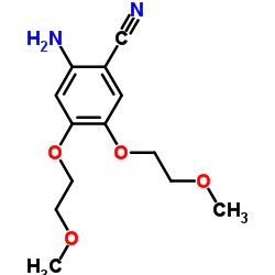 2-氨基-4,5-双(2-甲氧基乙氧基)苯腈 (950596-58-4)