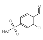 2-氯-4-(甲基磺酰基)苯甲醛 (101349-95-5)