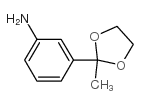 3-(2-甲基-1,3-二氧烷-2-基)苯胺