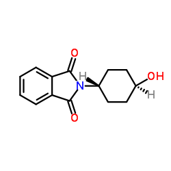 反式-N-(4-羟基环己基)酞酰亚胺 (99337-98-1)