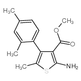 2-氨基-4-(2,4-二甲基苯基)-5-甲基噻吩-3-羧酸甲酯
