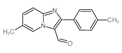 6-甲基-2-(对甲苯)咪唑并[1,2-a]吡啶-3-甲醛 (400777-11-9)