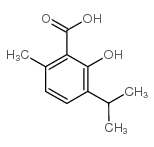 2-羟基-3-异丙基-6-甲基苯甲酸