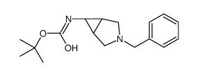 ((1r,5s,6s)-3-苄基-3-氮杂双环[3.1.0]-6-己基)氨基甲酸叔丁酯 (185559-52-8)