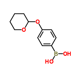 [4-(四氢吡喃-2-基)氧基]苯硼酸 (182281-01-2)