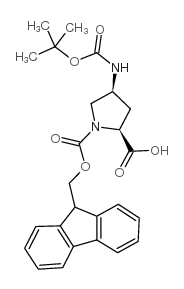 Boc-(2S,4S)-4-氨基-1-Fmoc-吡咯烷-2-羧酸 (221352-74-5)