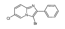 3-溴-6-氯-2-苯基咪唑并[1,2-a]吡啶