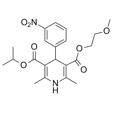 3-异丙基 5-(2-甲氧基乙基) 2,6-二甲基-4-(3-硝基苯基)-1,4-二氢吡啶-3,5-二羧酸酯