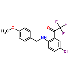 N-(4-甲氧基苄基)-4-氯-2-三氟乙酰苯胺