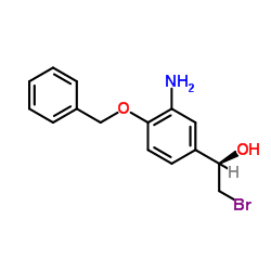 (R)-1-[3-氨基-4-（苄氧基）苯基]-2-溴乙醇