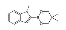 1-甲基吲哚-2-硼酸新戊二醇酯