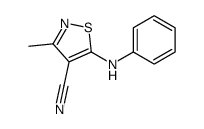 5-苯氨基-3-甲基异噻唑-4-甲腈