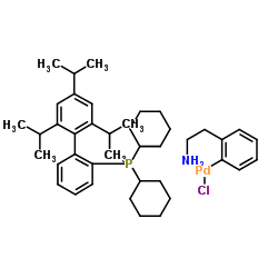 氯(2-二环己基膦基-2',4',6'-三异丙基-1,1'-联苯)[2-(2-氨基乙基苯基)]钯(II)