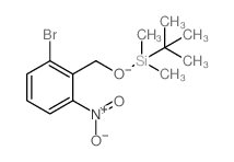 (2-溴-6-硝基苄氧基)(叔丁基)二甲基硅烷