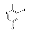 (9CI)-5-氯-4-甲基嘧啶 1-氧化物