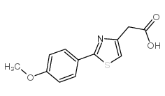 2-[2-(4-甲氧基苯基)-1,3-噻唑-4-基]乙酸