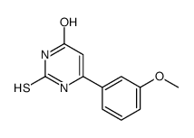 2,3-二氢-6-(3-甲氧基苯基)-2-硫氧代-4(1h)-嘧啶酮