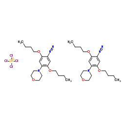 2,5-二丁氧基-4-(4-吗啉基)苯氯化重氮盐合氯化锌