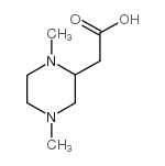 2-(1,4-二甲基哌嗪-2-基)乙酸