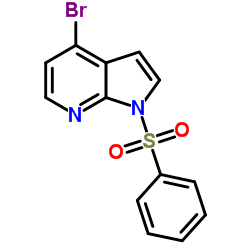 4-溴-1-(苯磺酰基)-1H-吡咯并[2,3-B]吡啶