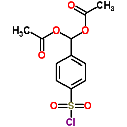 乙酰氧基-(4-氯磺酰基苯基)乙酸甲酯