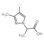 2-(4-氯-3-甲基-1H-吡唑-1-基)丙酸