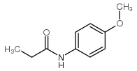 N-(4-甲氧基苯基)丙酰胺 (2760-31-8)