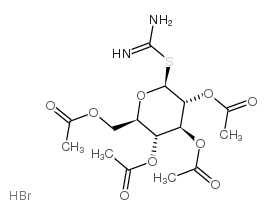 2-(2,3,4,6-四邻乙酰基-beta-d-吡喃葡萄糖)-2-硫代异脲氢溴酸