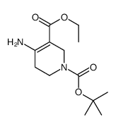 4-氨基-5,6-二氢-2H-吡啶-1,3-二羧酸1-叔丁酯3-乙酯