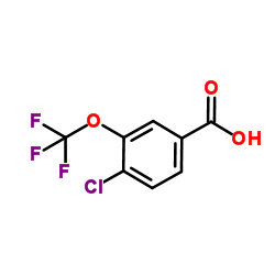 4-氯-3-(三氟甲氧基)苯甲酸 (886500-50-1)