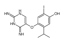 4-(2,4-二氨基嘧啶-5-基氧基)-2-碘-5-异丙基苯酚