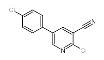 2-氯-5-(4-氯苯基)烟腈 (35982-99-1)